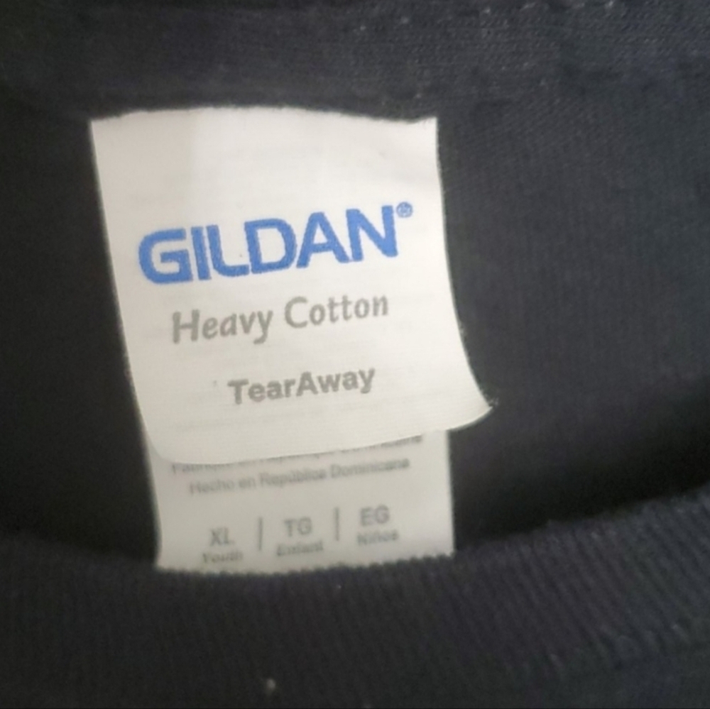 Gildan Black Short Sleeve Tee with Super Tacos Graphic - Picture 2 of 2